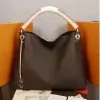 Bolso de mano de diseñador onthego bolso bolsos mujer Artsy Diseñador Bolso Letra Obra Versátil Pequeño Marrón Bolso de trabajo de lujo Bolso bandolera Sac Cabas