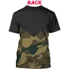 Trainingspakken voor heren Casual set van 2 stuks Camouflage Legergroen T-shirt met korte mouwen Masculina Losse tactische T-stukken Shorts Broek Trainingspakset S-6XL 230920