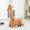 Plush Dolls Huge Real Life Giraffe Plush Toys Cute Stuffed Animal Dolls Soft Simulation Giraffe Doll Birthday Gift Kids Toy Bedroom Decor 230919