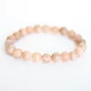 SN1084 Bracelet Sunstone de qualité supérieure Bracelet à énergie reiki infusée bijoux en pierre apaisante émotionnelle 234K