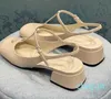 Sandali Donna Estate Moda Temperamento Pelle verniciata Scarpe da donna Bocca bassa Tacco alto