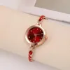 Relojes de pulsera Reloj de pulsera de moda para mujeres Muñeca ajustable no mecánica Compras Una vida diaria