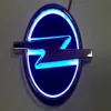 New 5D Auto standard car Badge Lamp Special modified car logo LED light auto emblem led lamp for opel222m