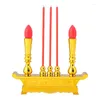 Candle Holders Buddhist Altar Electric LED Light Powered Simulation Incense For BURNER Chinese Year D Drop