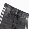 2023 Pantaloncini e pantaloni taglie forti da uomo Pantaloni da corsa irregolari in puro cotone Jeans stampati unisex Moda e comfort J108