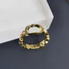 Bandringen Luxe Designer Sieraden Damesringen dubbele vingers Ring met en diamant Bruiloft Verlovingsringen fahion stijl4079654 x0920