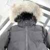 Canadian Down Women's Parkers vinter i mitten av längden över knä huva jacka tjocka varma gooses rockar kvinnor-xxl