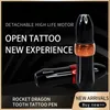 Máquina de tatuagem Rocket Pen Professional Gun Rotary Maquiagem Permanente Cartucho Microblading Ferramentas Equipamento 230920