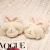 Pantofole Creative Cute Face Covering Animal Image Peluche lunga per interni antiscivolo Silenzioso Necessità quotidiane di alta qualità