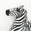 Plush Dolls Children Plush Toy big size strip Simulation zebra horse Stuffed Toy for Christmas Birthday gift 230919