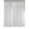 Shower Curtains Transparent Shower Curtains Simple Waterproof PEVA Bath Curtain Mildewproof Bathing Cover High Quality with 12pcs Plastic Hooks 230919