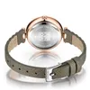 Wristwatches Julius Watch Korean Designer Simple Casual Quartz Leather Band Gray Pink Clock High-End Pearl Dial Montre JA-1096