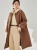 Women's Trench Coats Aigyptos Women Fall Winter Parkas Płaszcz Koreańska wyjmowana z kapturem kurtka Rhombus Wzór długą odzież wierzchnią Argyle