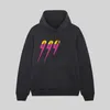 New Men's retro Hoodie zip hooded cardigan Sweatshirt Hoodies sports top high street Sweatshirts zipper designer jacket quality Fashion sportswear Black Pullover