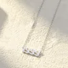 Pendant Necklaces DIY Fashion Necklace For Unisex Birth Of Year Jewelry Plain Wedding Party Gift Chrismas