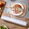 Magnetic Foil Cling Film Wrap Dispenser Plastic Wrap Cutter Food Storage Holder Box Baking Paper Cutter Kitchen Tool Accessories