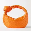 Bag Jodie Direct Venetabottegs Hong Luxury Mail Kong Intreciato 2024 Spring/Summer Leather Tote Handväskor