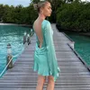 Casual Kleider Sexy Backless Satin Mini Kleid Langarm Club Party Kleider Für Frauen 2023 Herbst Mode Kurze