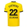 REUS Fußballtrikot 23 24 Saison HALLER 2023 2024 Fußball-Fußball-Top-Shirt MALEN MOUKOKO HUMMELS BRANDT Hazard YEYNA Männer-Kinder-Kit speziell ganz schwarz