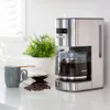 Kenmore12-Cup Aroma Programmerbar Brew Coffee Maker LCD Display Control Drip Coffee Machine, Silver