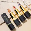 YANQINA Rose Flower Lipstick Color Changing Lipstick Moisturizing Nutritious Waterproof Crystal Translucent Color Lip Gloss Lasting Cosmetics