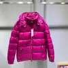 Tasarımcı Mens Puffer Ceket Downs Coats NFC Kadın Yastıklı Kapşonlu Dış Giyim Parkas Emzik Rozet Rüzgar Derbazı Kalın Uzun Kış Suyu Kovucu Sıcak Kürk
