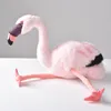 Plush Dolls 1 pc 37cm Flamingo Toys Stuffed Bird Soft Doll Pink Kids Wedding Gift for Children High Quality Drop 230919