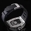 Richarmill Watch Automatyczne mechaniczne szwajcarskie zegarek obserwuje męską serię RM030 MASY MASY MATEROM TYTANII 50 427 mm Średnica powierzchniowa com Wnt34