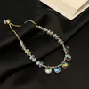 Link pulseiras 2023 na moda artificial áustria pulseira de cristal para mulheres jóias luxo elegante e brilhante design presentes preciosos