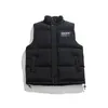 Gilet da uomo Gilet da uomo Giacca Autunno Inverno Oversize senza maniche Tinta unita Piumino bianco Moda streetwear