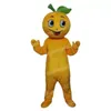 Halloween Gold Apple Mascot Costume Top Quality Cartoon Character Outfits Suit unisex vuxna outfit födelsedag jul karneval fancy klänning