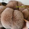 Женский мех из искусственного меха MAOMAOKONG 2023 Furry Natural Fox Raccoon Real Fur Coat Женская куртка Роскошная зимняя парка Жилет Женская кожаная одежда Коричневый Бежевый L230920