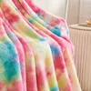 毛布2023ニュータイダイの秋のベッドのための暖かい柔らかい脱毛なし