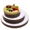 Baking Moulds Round Mousse Cake Boards Base Cupcake Dessert Tray for Wedding Birthday Party Gold Silver 6 8 10 Inches 230919