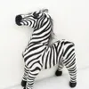 Bambole di peluche per bambini Peluche di grandi dimensioni Striscia Simulazione Cavallo zebra Peluche per Natale Regalo di compleanno 230919