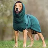 Vêtements pour chiens Vêtements chauds pour animaux de compagnie Polaire Velours Veste à l'épreuve du froid Gilet Automne Hiver Manteau universel pour grand moyen petit chien chiot vêtements 230919