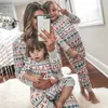 Family Matching Outfits Couples Fashion Family Christmas Pajamas Family Look Outfits Mother Kids Year Father Mother Daughter Son Colthes 230920