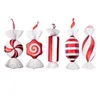 Christmas Decorations Various Styles 32cm Red and White Christmas Decorations Large Christmas Candy Ornament Christmas Tree Decoration Home decor 230920