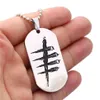 Pendant Necklaces 10 pcs Dead By Daylight Necklace Silver Dog Tag Gift Men Women Game Choker Jewelry Accessories YS11765340g