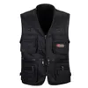 Gilets pour hommes Mâle Casual Summer Gilet de travail sans manches Hommes Classique Multi Pocket Pograph Gilet Tactique Veste globale 230919