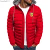 Parkas pour femmes Euro Club Rc Lens imprimé nouvelle veste hommes à manches longues vêtements d'extérieur manteaux chauds rembourré épais Parka coupe-vent coupe ajustée L230920