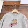 Autumn Kids Sweater Doll Animal Sports Pattern Print Sweatshirts For Boy Girl Size 100-160 cm Långärmad Child Pullover Sep20