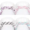 Kussen Decoratief Kussen 2 2 Meter Babybed Bumper Baby Gevlochten Cot Cradle Kussen Knoop Wieg Protector Kamer Decor290P