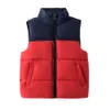 Gilet en coton pour enfants, veste chaude épaisse et meublée pour garçons et filles, vêtements de maternelle, automne et hiver