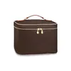 Topp 7a trevligt BB Vanity Case Cosmetic Bags Cases eleganta toalettartiklar väska skönhet väsentliga dold zippade fickan under FLAP306B