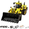 كتل تطبيق الحفارات الفنية للسيارة متحركة عن بعد Moter Power T4001 Bricks Building Engineering Truck Toys Kids MOC Sets Gift 230920