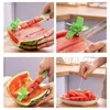 Utensili per frutta e verdura Taglierina per anguria in acciaio inossidabile Design a forma di mulino a vento Affettatrice Gadget da cucina Strumento per insalata 230919