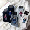 Men's Socks Factory Direct Bear Print Cotton In The Tube. Sports Breathable Sweat Wicking Sockssocks For Men