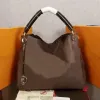 Bolso de mano de diseñador onthego bolso bolsos mujer Artsy Diseñador Bolso Letra Obra Versátil Pequeño Marrón Bolso de trabajo de lujo Bolso bandolera Sac Cabas