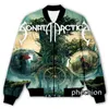 Vestes pour hommes Phechion Mode Hommes / Femmes Sonata Arctica Band 3D Imprimé Veste Casual Nouveauté Streetwear Hommes Lâche Sporting K05